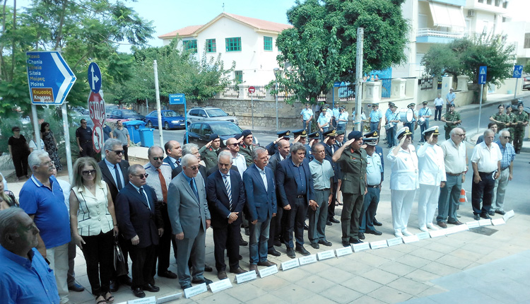 Η Ημέρα Εθνικής Μνήμης της Γενοκτονίας των Ελλήνων της Μ. Ασίας από το Τουρκικό Κράτος τιμήθηκε χθες στο Ηράκλειο