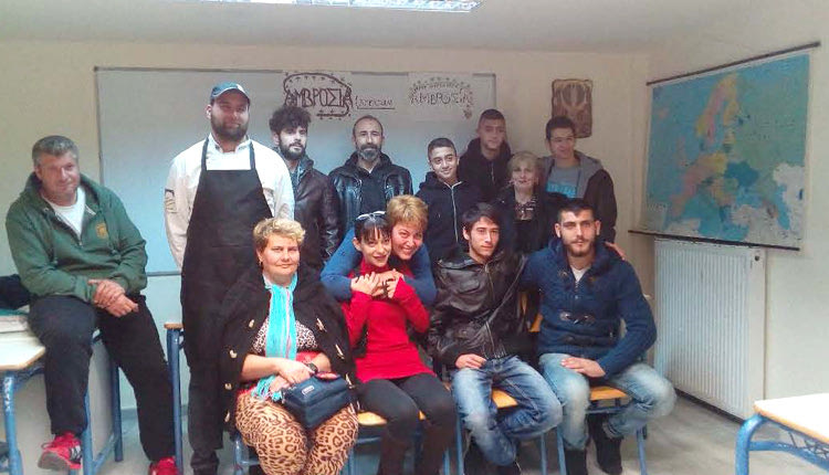 Ομάδα μαθητών-επιχειρηματιών της ΑΜΒΡΟΣΙΑΣ.