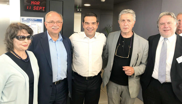 ο Αλέξης Τσίπρας συναντήθηκε με τους (εναπομείναντες) ευρωβουλευτές του ΣΥΡΙΖΑ