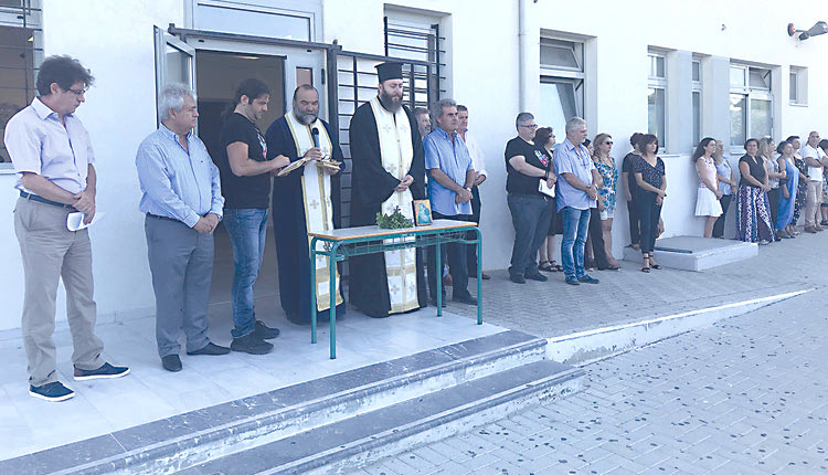 Ο κ. Μαμουλάκης στο Λύκειο Γαζίου