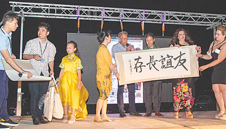 Κινεζική αντιπροσωπεία στο 5ο Διεθνές Φεστιβάλ Ντοκιμαντέρ Ιεράπετρας