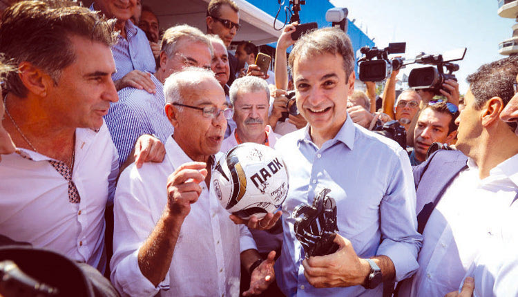 Με τον Γιώργο Κούδα, συνομίλησε ο Κυριάκος Μητσοτάκης