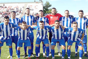 Ο Ηρόδοτος όπως παρατάχθηκε στο ματς κυπέλλου στη Θήβα