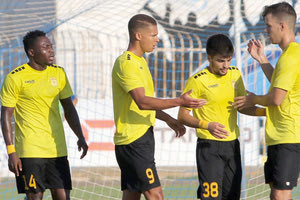 Παίκτες του Εργοτέλη στη Φλώρινα