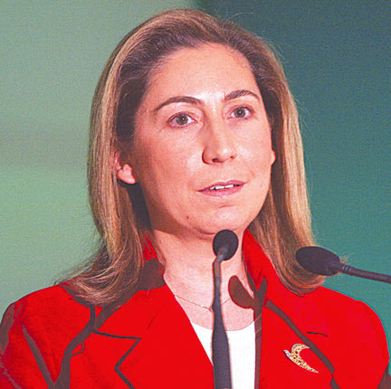 Η υπoυργός Διοικητικής Ανασυγκρότησης Μαριλίζα Ξενογιαννακοπούλου