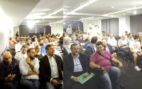 στη συνεδρίαση του ΚΙΝΑΛ στο Ηράκλειο υπήρξε μια... αντιπαράθεση μεταξύ των Κεγκέρολου  και Παρασύρη