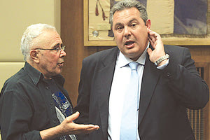 ΑΝΕΛ - Πάνος Καμμένος - Κώστας Ζουράρις