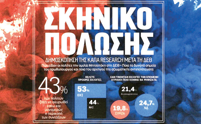 Εδώ οι καλές δημοσκοπήσεις