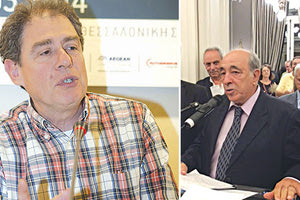 Ο κ. Θεόδωρος και ο Μένιος Καραγιάννης: τους απονέμεται το διεθνές βραβείο “Νίκος Καζαντζάκης”