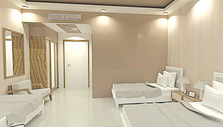 Μακέτα των δωματίων 