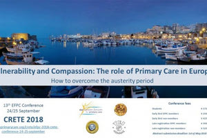 Ιατρικό συνέδριο για την ευρωπαϊκή υγεία με τίτλο «Vulnerability and Compassion: The role of Primary Care in Europe" How to overcome the austerity period?»