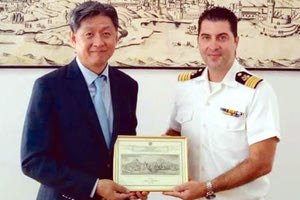 Συνάντηση με τον λιμενάρχη ο πρέσβης της Κορέας