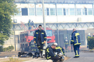 H Kαταστροφική πυρκαγιά στις εγκαταστάσεις του Πανεπιστημίου Κρήτης: Μεγάλη μάχη έδωσαν οι πυροσβέστες