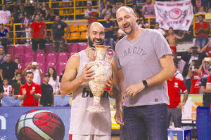 3ο ΔΙΕΘΝΕΣ ΤΟΥΡΝΟΥΑ ΜΠΑΣΚΕΤ: Ο Σπανούλης πήρε το πρωτότυπο τρόπαιο από τα χέρια του Ράτζα