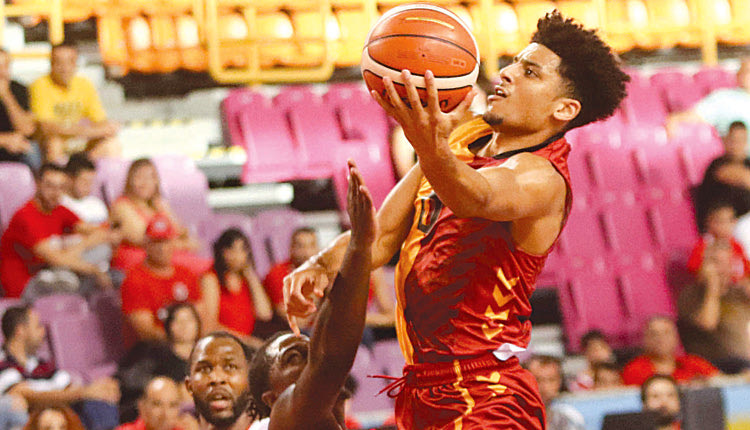 3ο ΔΙΕΘΝΕΣ ΤΟΥΡΝΟΥΑ ΜΠΑΣΚΕΤ: Φάση από τον μικρό τελικό όπου επικράτησε η Γαλατασαράι