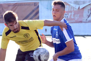 Φάση από την αναμέτρηση της Τυλίσου με τον Ανθεστίωνα.