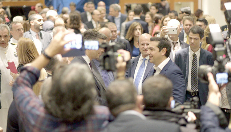 ο Αλέξης Τσίπρας στην Αμερική