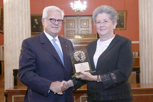 Τιμητικό βραβείο για τον πρύτανη του Πανεπιστημίου Κρήτης, στο πλαίσιο του 35ου Βαλκανικού Ιατρικού Συνεδρίου με θέμα την υγιή γήρανση