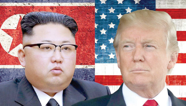 Ο Κιμ Γιονγκ Ουν και ο Ντόναλντ Τραμπ
