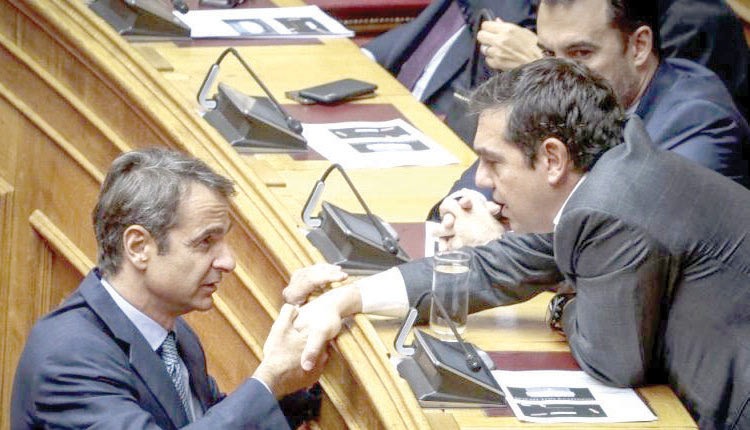 Ο πρόεδρος της αξιωματικής αντιπολίτευσης συλλυπήθηκε τον πρωθυπουργό για τον θάνατο του γαμπρού του