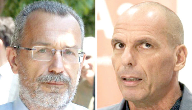 κόντρα μεταξύ του δημοσιογράφου Παντελή Καψή και του πρώην υπουργού Γιάνη Βαρουφάκη