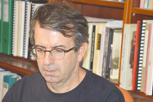 Ο κ. Γιάννης Ζαϊμάκης, καθηγητής και πρόεδρος του τμήματος Κοινωνιολογίας του Πανεπιστημίου Κρήτης