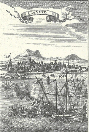 ο Αχμέτ Κιοπρουλής, την χρονιά του 1669, που μπαίνει θριαμβευτής στον Χάνδακα ή Μεγάλο Κάστρο