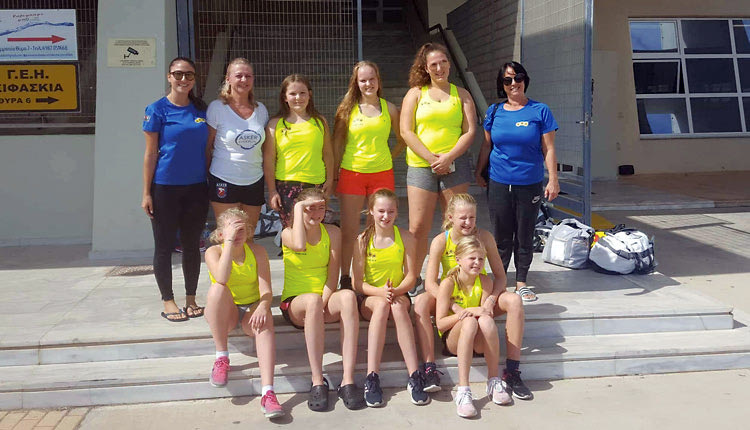 Ομάδα  συγχρονισμένης κολύμβησης απο τη Νορβηγία (σύλλογος Asker Synkron) φιλοξενεί ο ΚΟΗ.