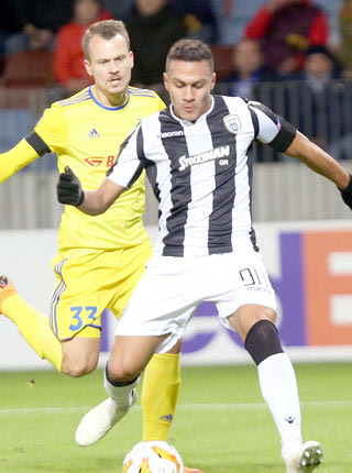 ο ΠΑΟΚ απέναντι στη ΜΠΑΤΕ Μπορίσοφ.