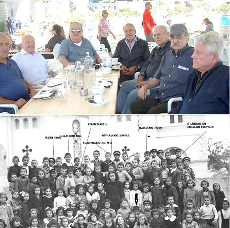 Οι συμμαθητές από το 8ο Δημοτικό Σχολείο Ηρακλείου  ξανάσμιξαν μετά από 65 χρόνια