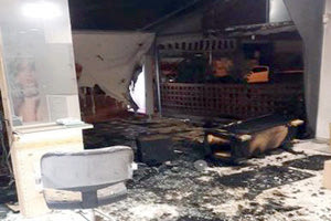 εμπρησμός κομμωτηρίου στην περιοχή του Μασταμπά