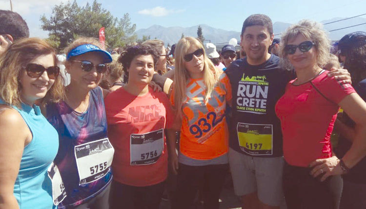 και ο βουλευτής Ηρακλείου Λευτέρης Αυγενάκης στον Ημιμαραθώνιο Κρήτης
