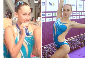 ΣΥΓΧΡΟΝΙΣΜΕΝΗ: Oι δύο αθλήτριες του Ωρίωνα Ματίνα Κανάκη και Κάλλη Παπαστεφανάκη στο καμπ της Εθνικής