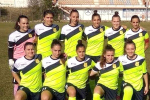 η γυναικεία ομάδα του Εργοτέλη στην πρεμιέρα της Α’ Εθνικής