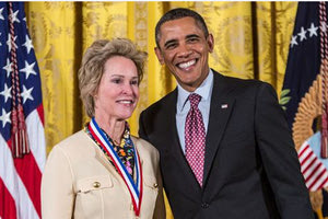 Με τον Μπάρακ Ομπάμα η  Φ. ‘Αρνολντ πριν το Νόμπελ