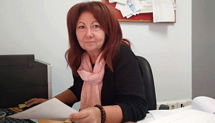 Η κ.Ευγενία Χουρδάκη   