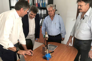 Στη ΔΕΥΑ Μαλεβιζίου ο Ν. Ηγουμενίδης