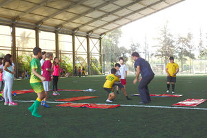 Από την επίδειξη πάλης του ΠΑΛ.ΕΥ.Ε. στα Δημοτικά Σχολεία