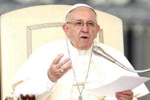 Ο πάπας Φραγκίσκος