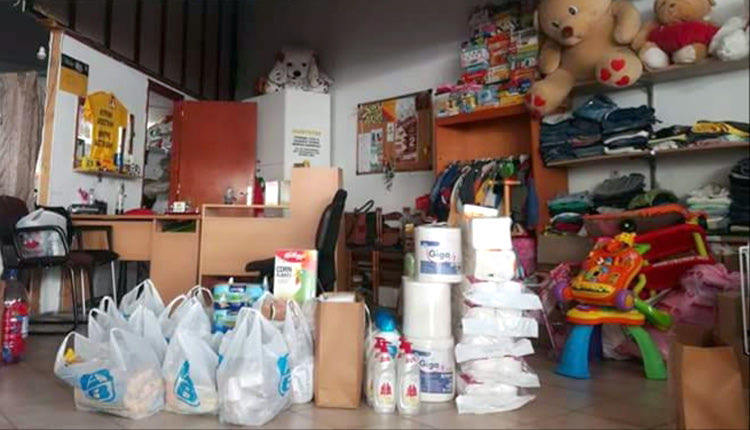 «Ενας παράδεισος προσφοράς» θα μπορούσε να χαρακτηριστεί το «αρχηγείο» της Κίτρινης Αποστολής στη  λεωφόρο Εθνικής Αντιστάσεως.