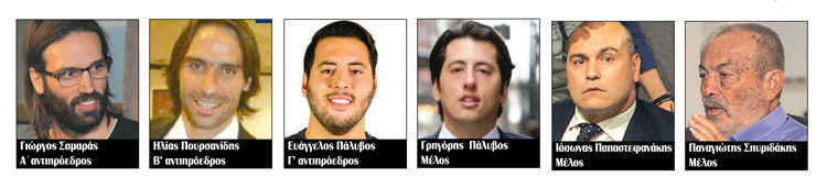 Η νέα διοίκηση της ΠΑΕ ΟΦΗ με το Μιχάλη Μπούση να έχει ηγετικό ρόλο στην νέα διοίκηση.