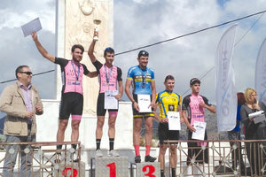 Στιγμιότυπο από τις απονομές της ανάβασης Δαμάστας