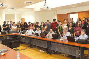 Η συνεδρίαση της Συγκλήτου για τη φοιτητική “εστία”που έγινε στο Ηράκλειο