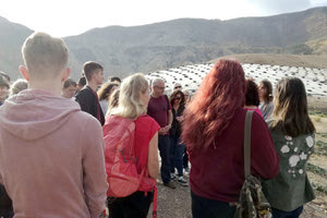 Μαθητές από το 1ο ΕΠΑΛ Ηρακλείου, μαζί με μαθητές από την Αγγλία, τη Γερμανία και τη Ρουμανία στον ΧΥΤΑ μέσω ERASMUS