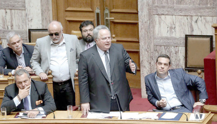 Ο τέως υπουργός, Νίκος Κοτζιάς