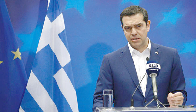 ο πρωθυπουργός  Αλέξης Τσίπρας 