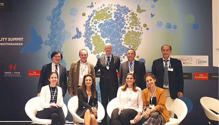 Από τα εγκαίνια του ελληνικού EIT Climate-KIC Hub στο πλαίσιο της δεύτερης συνόδου κορυφής για τη βιώσιμη ανάπτυξη στη Νοτιοανατολική Ευρώπη και τη Μεσόγειο