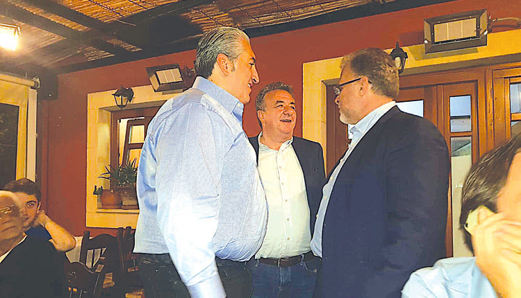 Συνάντηση Μπουση - Νίκου Μπουνάκη - Αρναουτάκη