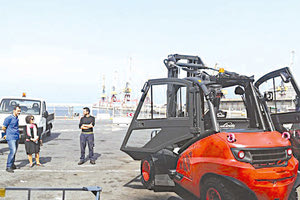 Δύο νέα περονοφόρα οχήματα προμηθεύτηκε ο Οργανισμός Λιμένος Ηρακλείου