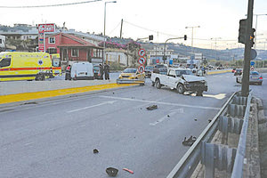 Σοβαρό τροχαίο στον δρόμο των Μοιρών